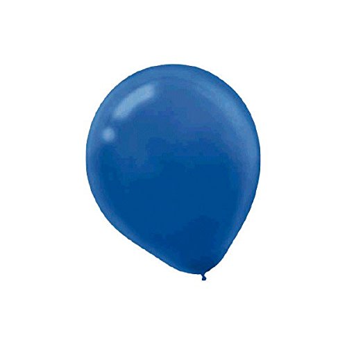 Bright Royal Blue Solid Color Latex Balloons - 9" (Pack Of 20) - Stunning Solid Color Party Decor For Events, And Parties