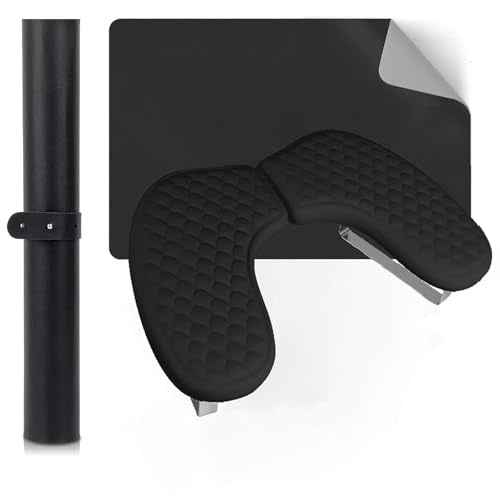 Arm Rest for Nails,U-shaped Manicure Nail Hand Rest Pillow Cushion,Foldable PU Leather Nail Tech Arm Rest for Nails Tech,Foot Hand Rest (Black)