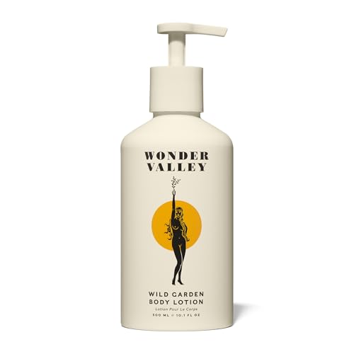 WONDER VALLEY - Wild Garden Body Lotion | Vegan, Cruelty-Free, All Skin Types | Hydration + Barrier Support | Cedar, Basil, Vetiver, Sage (300 mL | 10.1 fl oz)
