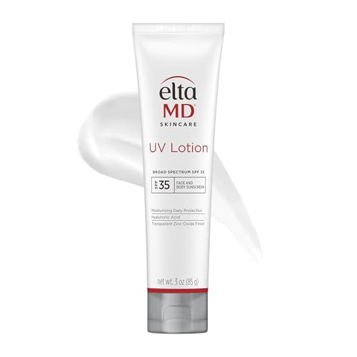 EltaMD UV Lotion Body Sunscreen, SPF 30+ Sunscreen, Body Lotion with SPF Made with Zinc Oxide and Hyaluronic Acid