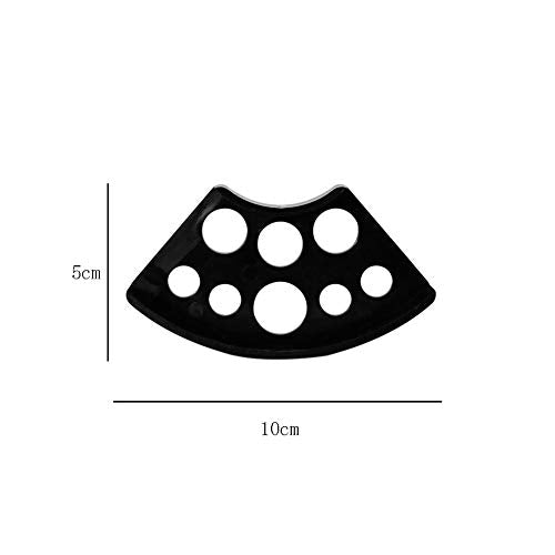 4 Pieces Tattoo Ink Cup Holder Tattoo Pigment Holder Tattoo Pigment Cup Holder 8 Holes Tattoo Ink Cup Holder Tattoo Machine Pen Holder Stand Tattoo Pigment Ink Cap Holder(Black, Blue)