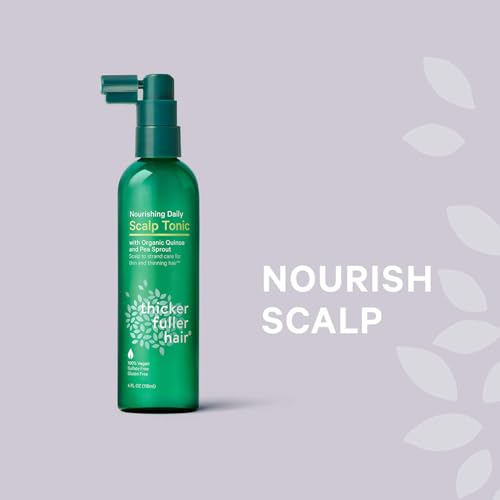 Nourishing Daily Scalp Tonic, Green, 4 Fl Oz (T?nico)