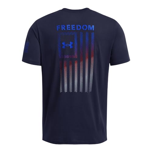 Under Armour Men's Freedom Graphic Short Sleeve T-Shirt, (410) Midnight Navy / / Team Royal, XX-Large Tall