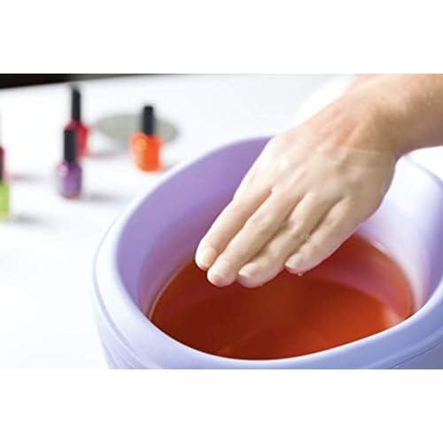 Paraffin Wax Refills by Creation: 6 lbs Peach Scented Paraffin Wax Beads Blocks for Paraffin Bath, Paraffin Wax Machine Refills for Hand Feet Dry Skin, Relieve Stiff Muscles Pain Deep Hydration