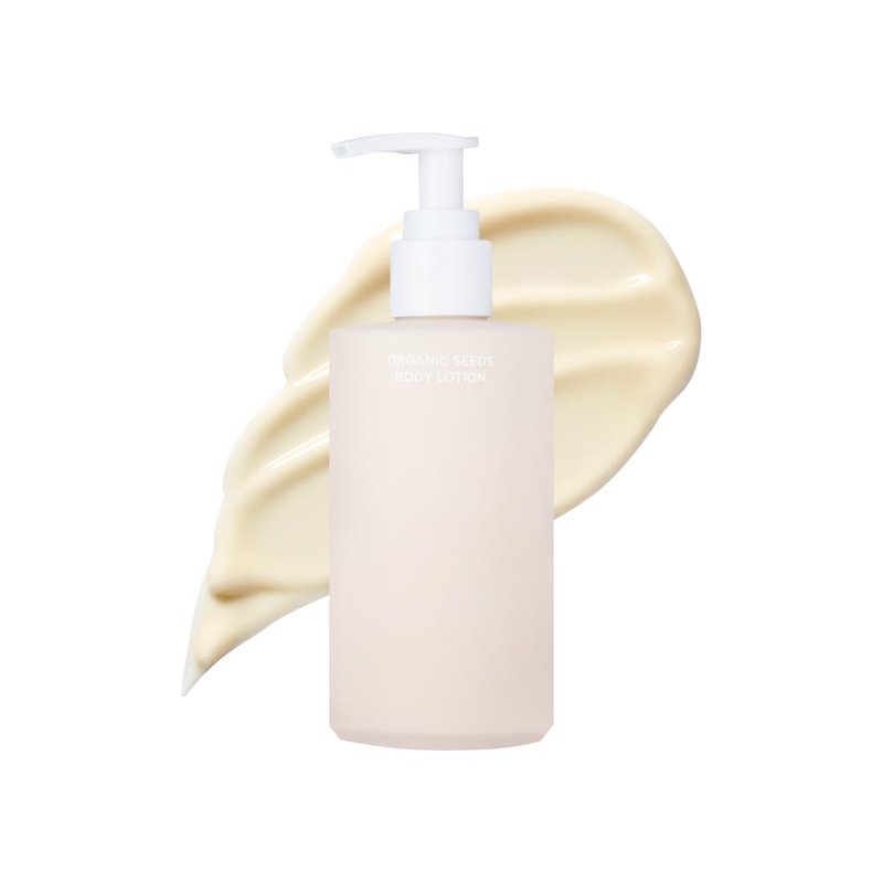 Whamisa Organic Seeds Body Lotion – Relaxation, Fermented Ingredient Formula for a Relaxing Skin Feel, Waterless Formula, Hydrating, Spa Care, Woody Scent, Korean Skin Care (250ml)