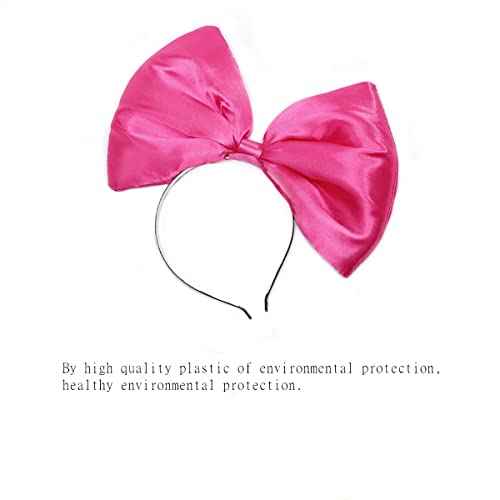 Hair Bands, Pink Bowknot Hairband, Women Hair Hoop for Daily Use, Party, Cosplay, Costume Party Decoration