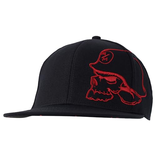 Metal Mulisha Men's MOBBER Flex HAT, Black, Small-Medium