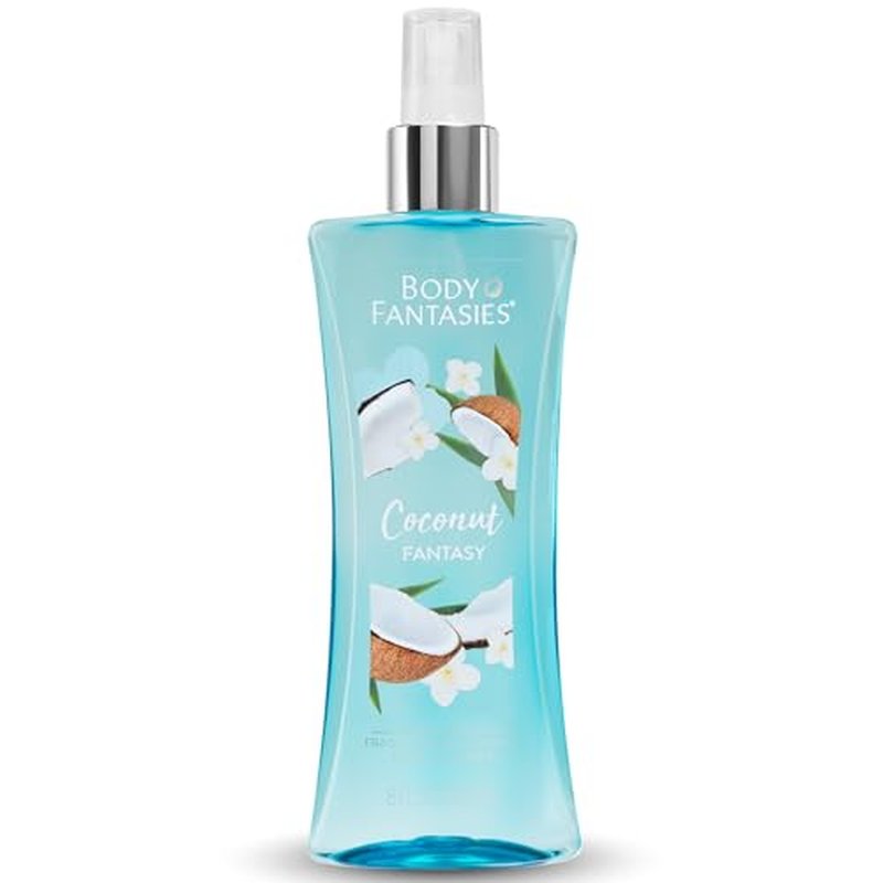Body Fantasies Signature Fragrance Body Spray, Coconut Fantasy, 8 fl oz