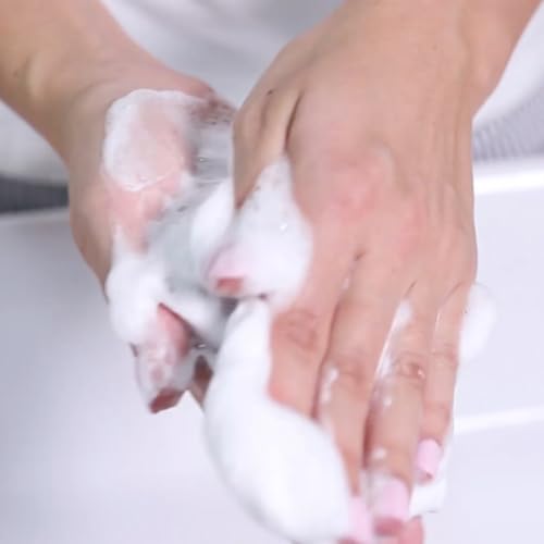 10 counts Foaming Mesh Soap Bag for Bar Soap, Reusable Exfoliating Lather Net, Creates Rich Suds, Soap Saver Pouch, Skincare Cleansing Tool, Hangable, Durable Multi-Layer Design