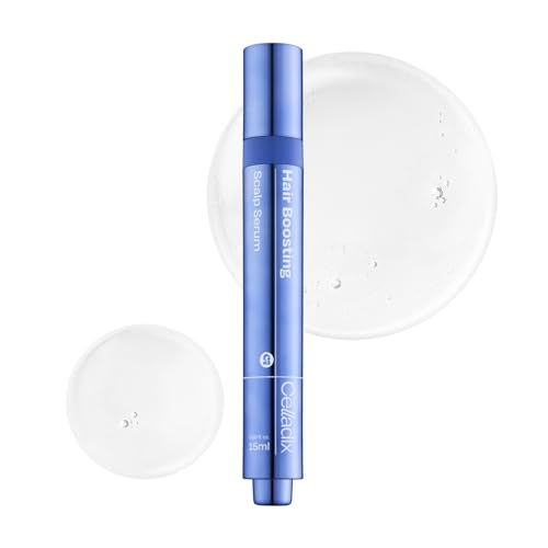 Celladix Hair Boosting Scalp Serum ? Hair Growth Roll-on Tonic with Rosemary, Biotin, Spicules Hyaluronic Acid & Panthenol ? For Women & Men ? Supports Healthy Scalp & Fuller Hair 0.5 fl oz