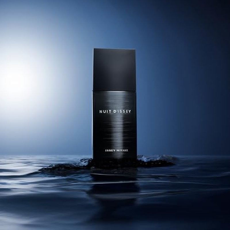 Issey Miyake Nuit d'Issey Eau de Toilette - Fragrance for Men - Leathery, Woody, Fresh - With Notes of Bergamot, Leather Accord, Vetiver Essence, Patchouli & Dark Woods Accord