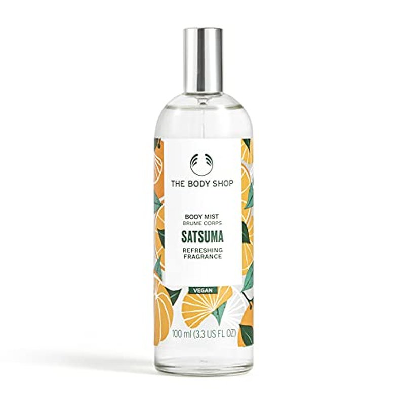 The Body Shop Satsuma Body Mist ? Refreshes and Cools with a Citrus Scent ? Vegan ? 3.3 oz