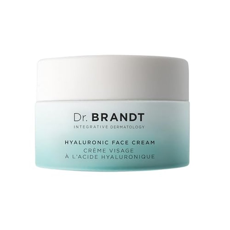 Dr. Brandt Needles No More Hyaluronic Face Cream - Long-Lasting Plumping Hydrator for Dehydrated & Dry Skin - 1.7 oz