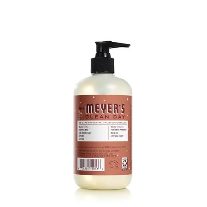 Mrs. MEYER'S CLEAN DAY Liquid Hand Soap, Gingerbread, 12.5 Fl Oz (Pack of 6)