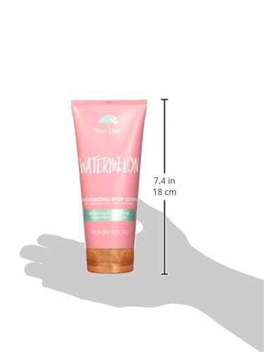 Tree Hut Watermelon Moisturizing Body Lotion | Ceramide and Squalene Formula Helps Protect Skin | Long-lasting Hydration Leaves Skin Feeling Soft & Moisturized | 8.5 fl oz. (Pack of 3)