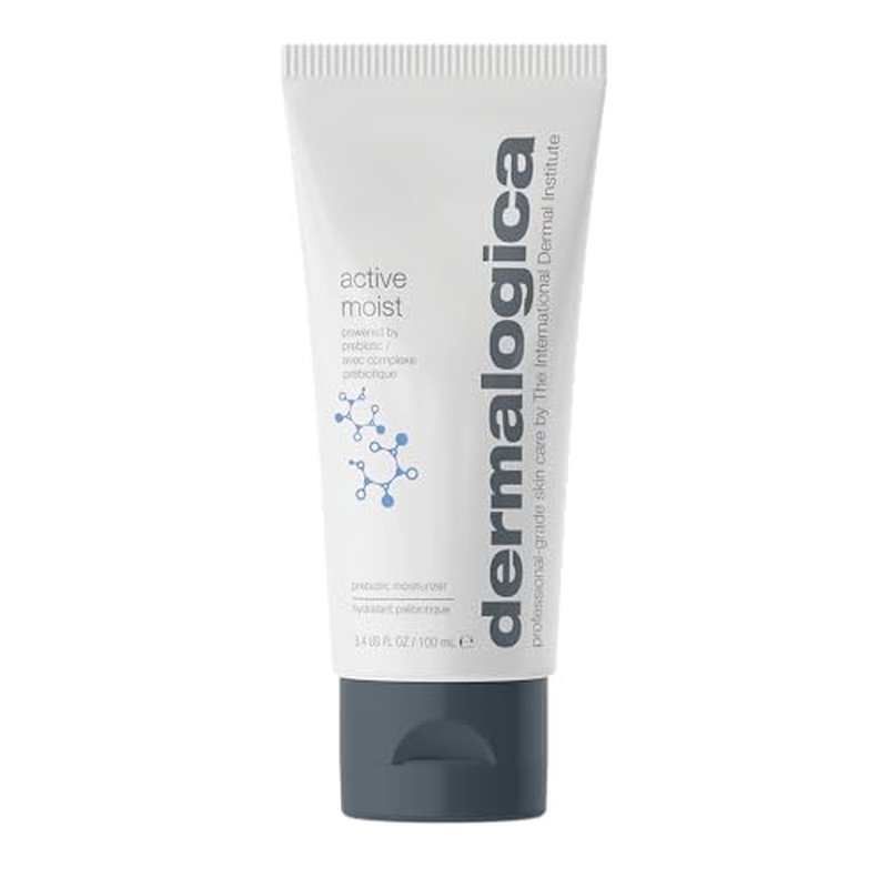 Dermalogica Active Moist Face Moisturizer, Oil-Free Lightweight Daily Hydrating Lotion, Helps Improve Skin Texture and Combat Surface Dehydration for Women and Men