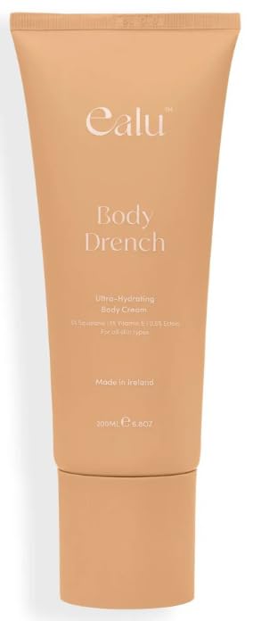 Ultra-Hydrating Body Cream - Deep Hydration with 5% Squalane & Vitamin E | Jasmine & Coconut Scent, Vegan & Cruelty-Free