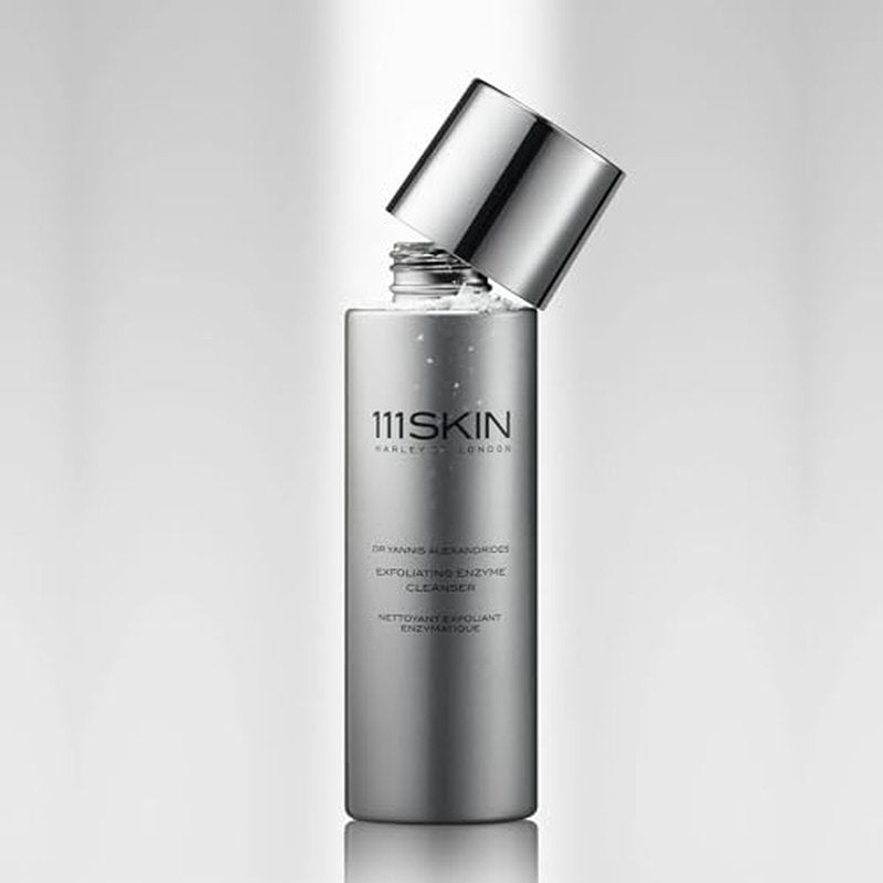111SKIN Enzyme Exfoliating Cleanser, Gentle Daily Powder-to-Foam Face Wash with Papain, Shikimic Acid & NAC Y2, Enhances Radiance, Improves Texture & Smooths Skin, For All Skin Types, AM/PM Use