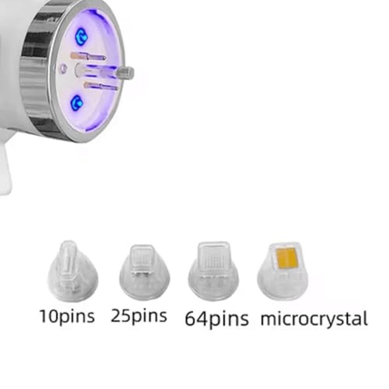 5PCS R.F Cartridges Replacements Working Heads for Anti-Aging Crystal Micro-Needleing Machine (25Pins for face)