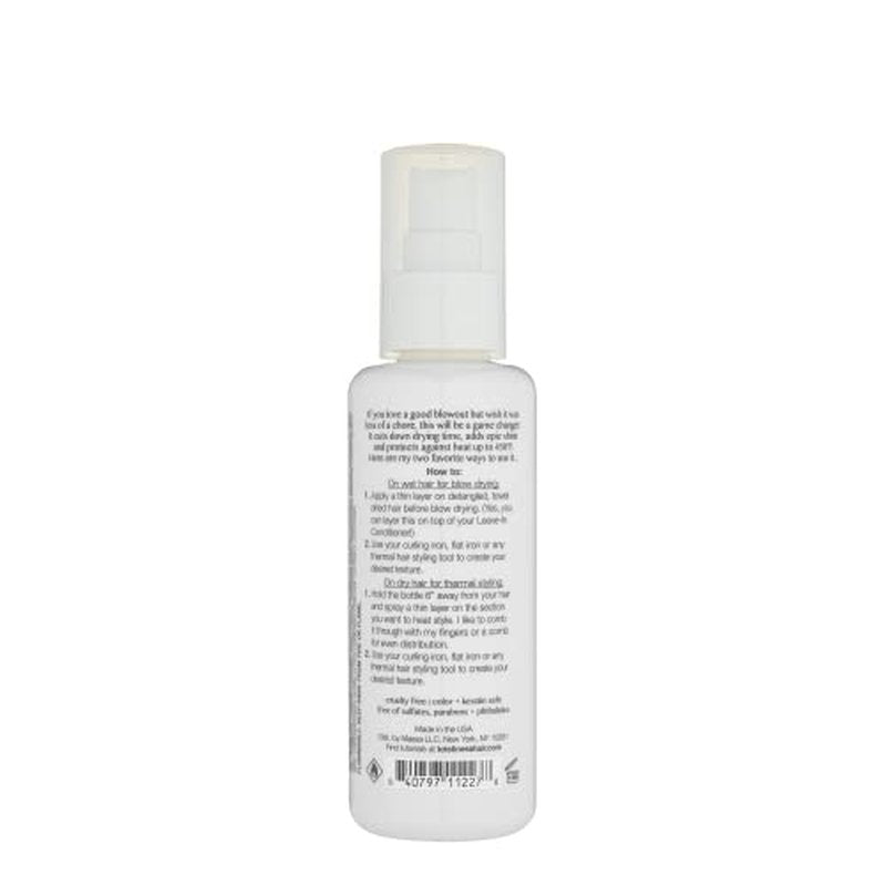 Kristin Ess Hydrating Heat Protection Spray for Hair - Blow Dry Frizz Control + Shine Enhancing -Anti Humidity Thermal Heat Protectant Spray - Repair + Protect Hair Up to 450 Degrees - Pear Fragrance