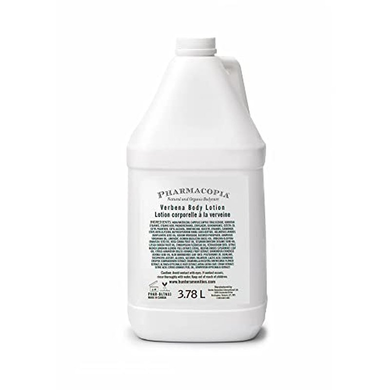 Pharmacopia Hotel Verbena Body Lotion ? Moisturizing Aromatherapy Body Cream with Natural & Organic Ingredients ? Vegan, Cruelty Free, Aromatic Moisturizer, 128 oz
