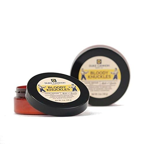Duke Cannon Hand Repair Balm - Unscented Moisturizer for Dry, Cracked Skin | 5 oz. (2 Pack)
