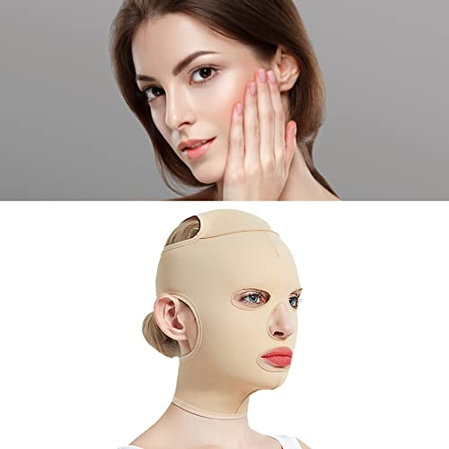 Vline Slimming Face Girdle Full Face Lifting Brace Antiwrinkle Face Shaping Daily Use (M)