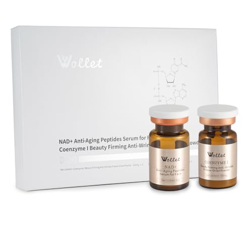 Anti Aging Peptide Serum ? Collagen, NAD+, Niacinamide & Hyaluronic Acid | Lifting & Skin Renewal Without Microneedling | Wrinkle Repair, Firming & Brightening | Fragrance-Free