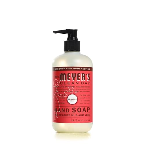 Mrs. Meyer's Liquid Hand Soap Rhubarb 12.5 OZ (Pack of 6)