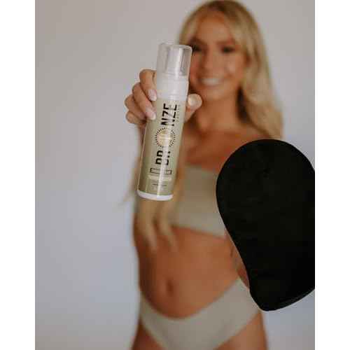 Chocolate Glaze Self-Tanning Mousse ? Rich Medium Bronzed Foam | Streak-Free, Non-Sticky, Unscented | Instant Dark Chocolate Glow for Face & Body, With Natural Colour-Fix Technology