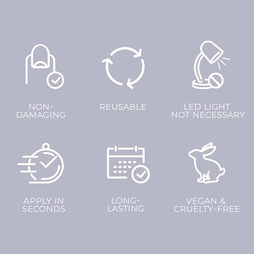 KISS Gel Fantasy, Press-On Nails, Nail glue included, 'One Call', Red, Short Size, Oval Shape, Includes 28 Nails, 2g glue, 1 Manicure Stick, 1 Mini File