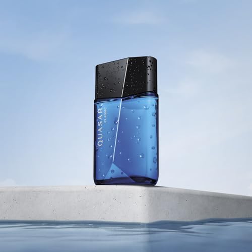 O BOTICARIO Quasar Classic Eau de Toilette, Long Lasting Fragrance Cologne for Men, Citrus, Cardomom & Neroli, 3.4 Ounce