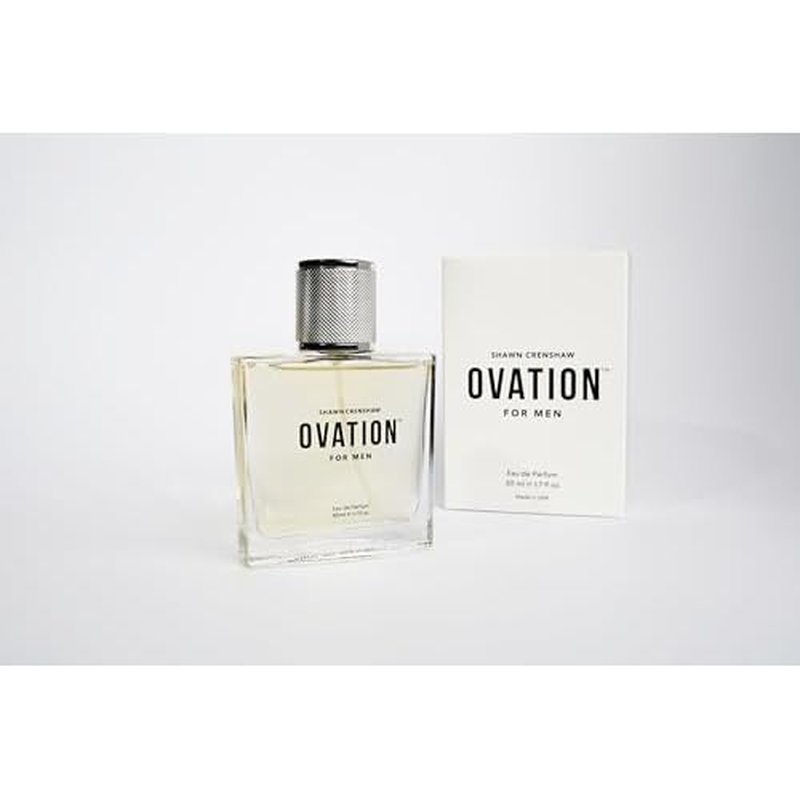 Ovation for Men by Shawn Crenshaw Alluring, Attention Grabbing Signature Fragrance Eau de Parfum 50ml (1.7 fl. oz.)