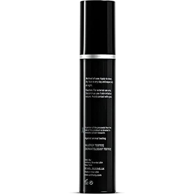 Anthony High-Performance Vitamin A Treatment, Anti-Aging Face Cream with Shea Butter & Squalane, Anti-Wrinkle Moisturizer for Sensitive Skin, Youthful Glow, 1.6 Fl Oz, 2 Pack
