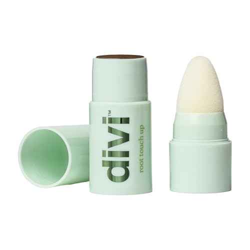 Divi Root Touch-Up Powder for Hair Coverage ? Temporary Concealing Powder ? Conceals Bald Spots & Reduces the Appearance of Thinning Hair ? Sweat & Water Resistant for Women & Men, 0.07oz