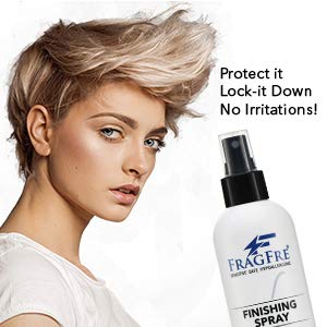 Hair Finishing Spray - Firm Hold, Fragrance-Free, Hypoallergenic | 8 oz, Vegan, Paraben-Free, Sensitive Skin