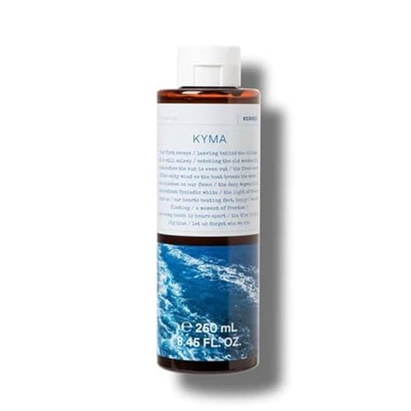 KORRES Kyma Eau De Toilette 1.69 Fl Oz & Shower Gel 8.45 Fl Oz Set, Marine Citrus Scent, Clean Formulas with Aloe & Marshmallow Root Extract, Unisex Body Care, Vegetarian, Cruelty Free, Made in Greece