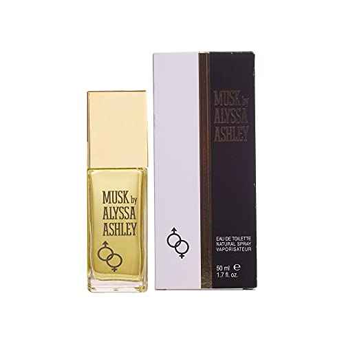 Alyssa Ashley Musk - Perfume for Men and Women with Citrus and Sicilian Bergamot - Long Lasting - Womens Fragrances - 1.7 oz EDT Spray