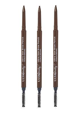 Ulta Beauty Ultra Slim Brow Pencil - 3 Pack Medium Brown | 0.003 oz Each
