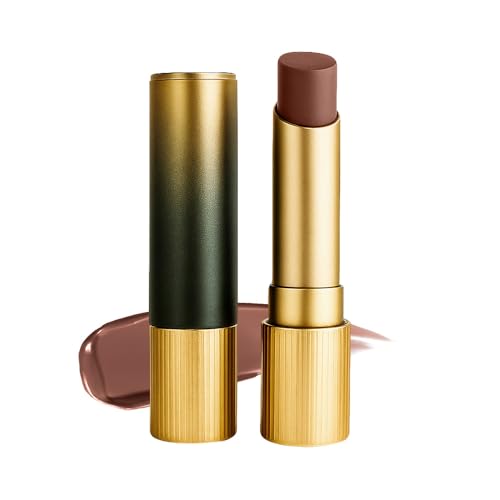 Finding Ferdinand Black Lip Balm, Lip Balm With Chocolate Mixed Berries Scent, Caramel Moisturizing Hydrating Lip Gloss for Women, Honey Lipstick Tinted Lip Balms for All Skin Tones (Deep Cold Brown)