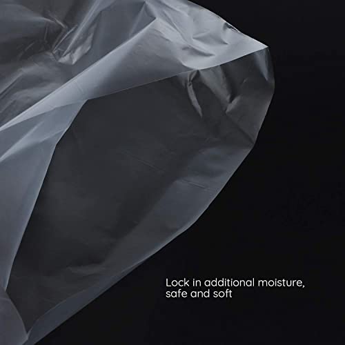 Segbeauty Paraffin Wax Bags for Hands and Feet, 200 Counts Plastic Paraffin Wax Liners, thera-py Bath Wax Refill Socks and Gloves Paraffin Bath Mitts Covers for Wax treat-ment Paraffin Wax Machine