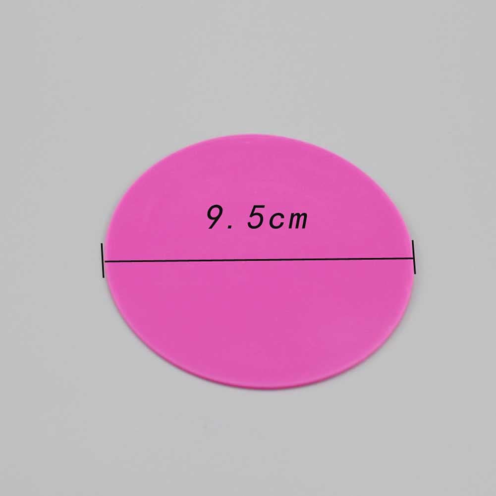 Silicone Nail Art Palette Set - 6 Pcs Color Mixing Mat for Painting & Manicure | Ideal for Nail Polish Mixing