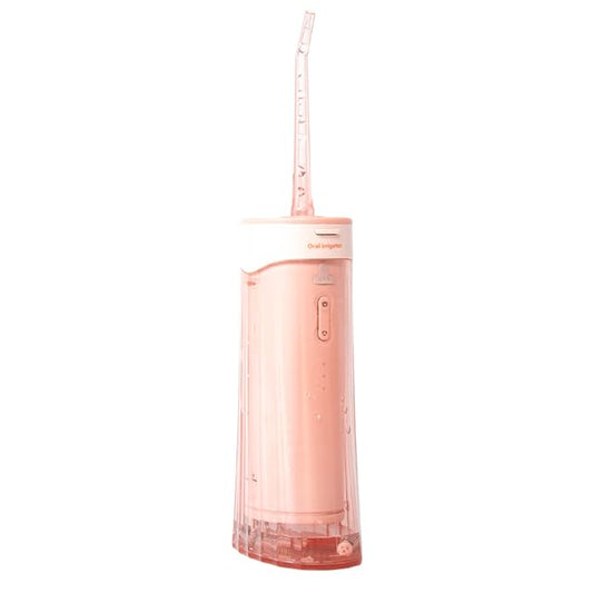 Water Flosser Mini Cordless Portable Oral irrigator, Powerful and Rechargeable IPX7 Waterproof for Teeth Picks, Cleaning Gums,Orthodontic,Braces Dental Care