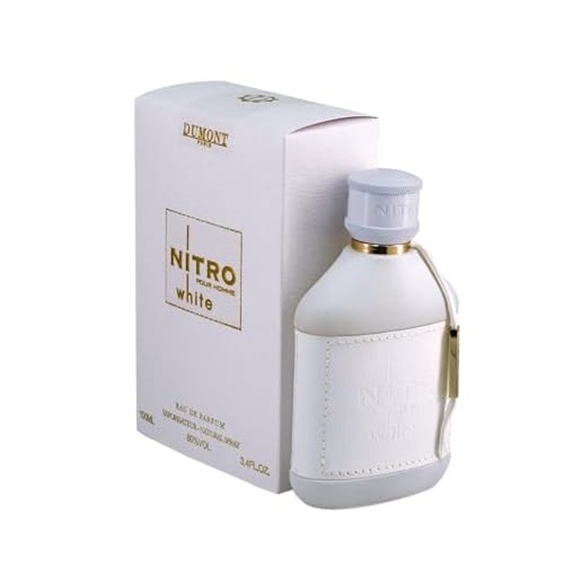 Dumont Nitro Eau de Parfum Set, Intense, Red, White, 3.45 fl oz Each, 3-Piece