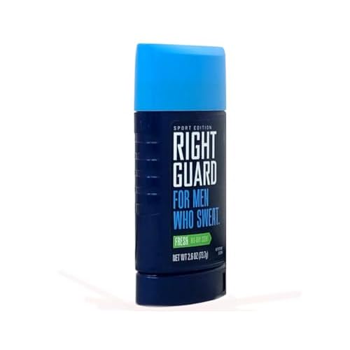 Right Guard Sport Fresh Scent Invisible Solid, 2.6 Ounce (Pack of 4)