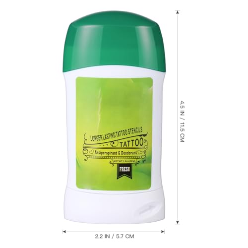 Tattoo Transfer Gel Stick Tattoo Transfer Cream Gel Tattoo Transfer Stick Transfer Supplies for Tattooing Antiperspirant Tattoo Deodorant, Safe Temporary Tattoo Supplies