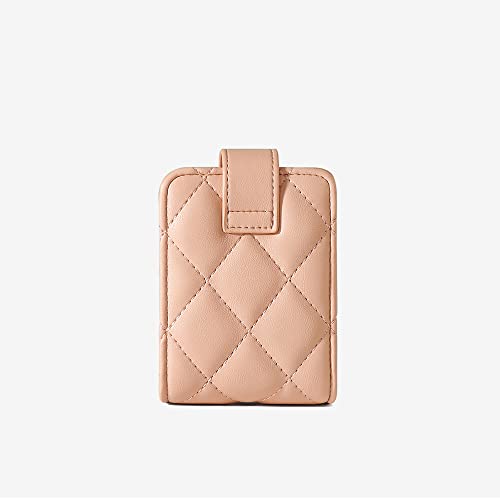 Cute Makeup Lipstick Case Portable Lipsticks Holder With Mirror Lip Gloss Purse Travel Cosmetic Pouch For Women Girls