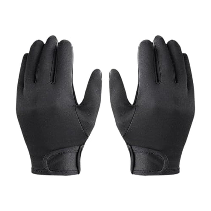 Pistro Set of 2 Heat Resistant Hairdressing Gloves for Curling & Straightening, Five Finger Design, Protective Finger Covers for Salon Styling
