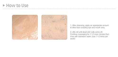 MIZON Vita Lemon Peeling Gel Lemon Peel Oil and Sparkling Water Skin Tightening Moisturizing Skin Vitality Removes Dead Skin Cells Exfoliating Gel (150g/ 5.3 Oz)