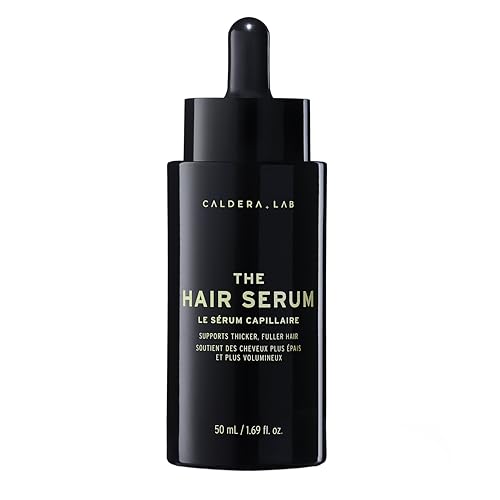 Caldera + Lab The Hair Serum | Men¡¯s Thickening Serum for Thinning & Receding Hair, Supports Fuller & Stronger-Looking Hair, Dermatologically Tested - All Hair Types